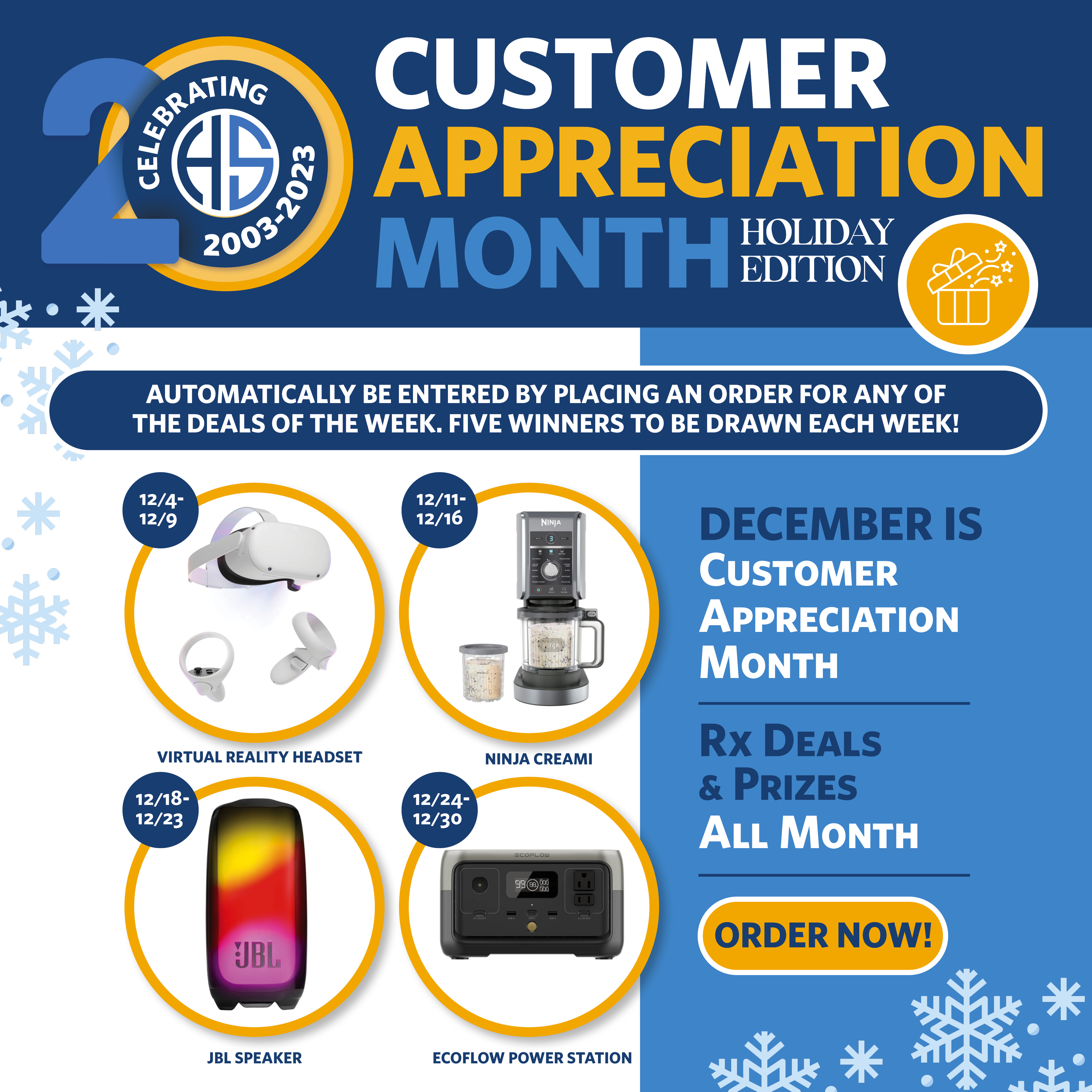 Customer Appreciation Month!